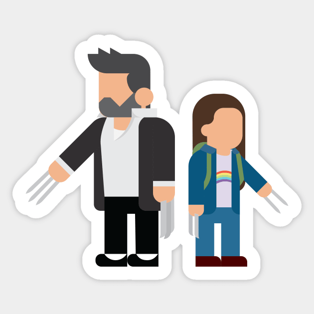 Logan Sticker by SlamHm